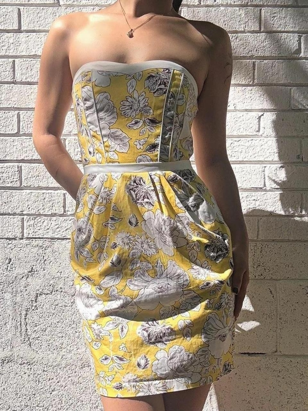 Teeze Me strapless sweetheart mini dress